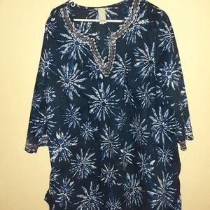 Catherine's Blue Blouse